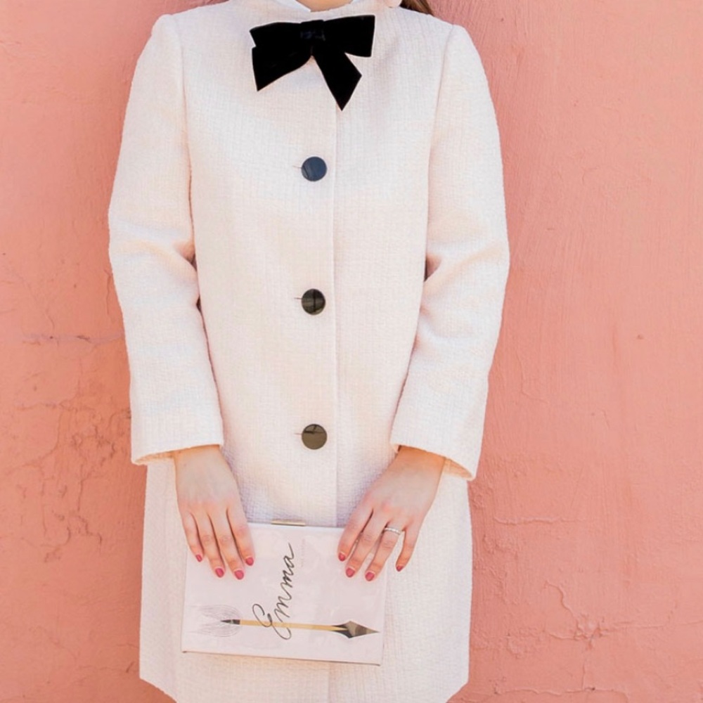 BRAND NEW NEVER WORN KATE SPADE PINK JACKET sz2